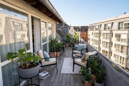 122qm 2,5 Zimmer-Penthouse-Wohnung in Leverkusen, 3 Dachterassen