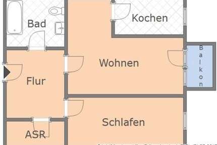 Wohnung zum Mieten in Riesa 440,00 € 70.81 m²