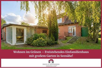 Wohnen im Grünen - Freistehendes Einfamilienhaus mit großem Garten in Seenähe - Tespe / Bütlingen