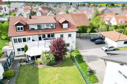 Mehrfamilienhaus mit Seltenheitswert - 448 m² Wohnfläche, 1.230 m² Grundstück und vielseitige Nutzungsmöglichkeiten - Dornstadt / Tomerdingen