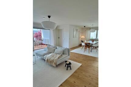 Attraktive 4,5-Zimmer-Wohnung mit Balkon, Garten, Hobbyraum - Bietigheim-Bissingen