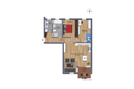 Gemütliche 3-Zimmer-Wohnung in Penzberg