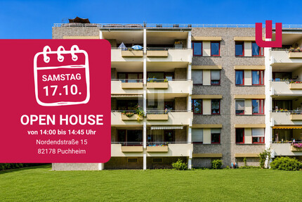 WINDISCH – Ideal für Handwerker - Gut geschnittene 3-Zi.-Whg. im Hochparterre – PROVISIONSFREI! - Puchheim