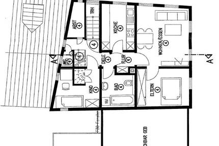 45 Zimmer-Maisonettewohnung mit Dachgeschoss - Stuttgart Bad Cannstatt