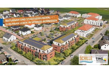Suburban und naturverbunden leben: 3-Zi.-Whg in Bennigsen - Private Wohngenossenschaft) ZS - Springe