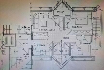 3-Zi.-DG-Whg über Garagen 80 qm - Weißenbrunn