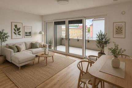 Erstbezug 2026 – Stilvolle 3-Zimmer-Neubauwohnung mit Domblick - Aldersbach