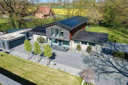 Raum, Licht und Weitblick - ein Architektenhaus für höchste Ansprüche - Apelern Groß Hegesdorf