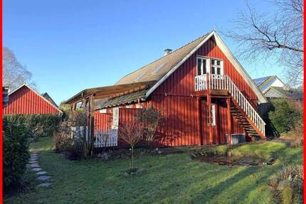 Nordische Wohnidylle - Familienfreundliches Schwedenhaus mit liebevoll angelegter Gartenoase - Loit