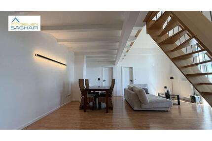 Attraktive Dachgeschosswohnung mit Galerie & Südbalkon mit Bergblick - Bruckmühl