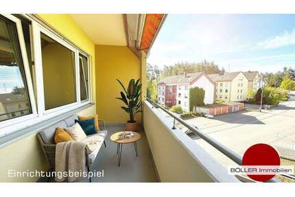 Schönes Weiherhof! Top gepflegte 3-Zi. Wohnung mit Balkon in toller Lage. - Zirndorf