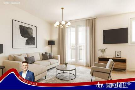 *** Vermietete 4-Zimmer-Wohnung mit Balkon & Stellplatz in MagdeburgHerrenkrug *** - Magdeburg / Herrenkrug