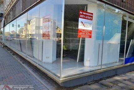 Geräumiges, gut sichtbares Ladenlokal an einer Stadt Ausfallstraße. - Minden