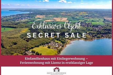 Einfamilienhaus mit Einliegerwohnung - Ferienwohnung mit Lizenz in erstklassiger Lage - Scharbeutz Klingberg
