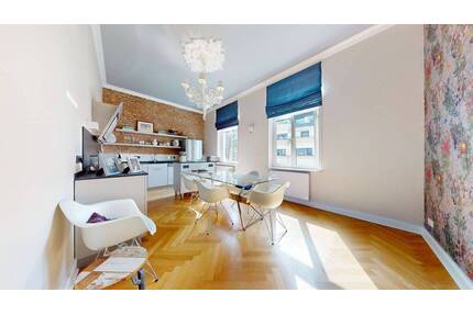 Elegante Drei-Zimmer-Altbauwohnung in ruhiger und gefragter Lage - Frankfurt am Main Westend-Nord
