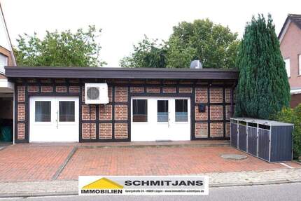 Kleines Wohnjuwel! Exklusiv renovierter Bungalow mit Fachwerkcharme - Freren