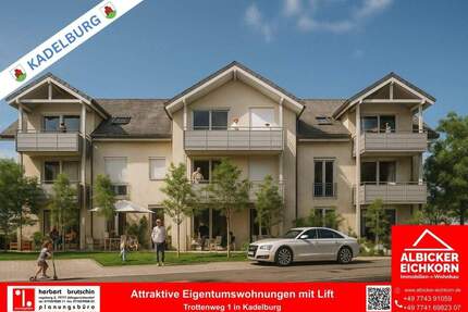 Grenznah 3 Zi. Obergeschoss mit Balkon ca. 100 m² - Wohnung 4 - Trottenweg 1, 79790 Kadelburg - Küssaberg-Kadelburg