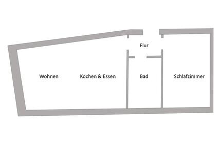 Helle 2-Zimmer-Wohnung im Herzen von Bad Mergentheim