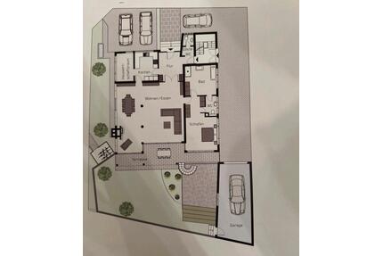 Schöne 2,5 Zimmerwohnung 140 m Garten Terrasse Garage Werkstatt - Leinfelden-Echterdingen
