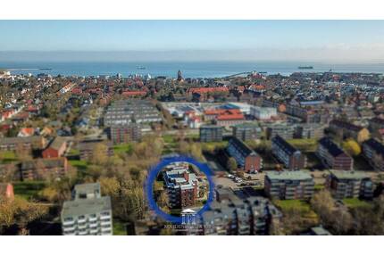 Vermietete 3-Zi.-Wohnung mit großem Balkon in begehrter Lage - Cuxhaven