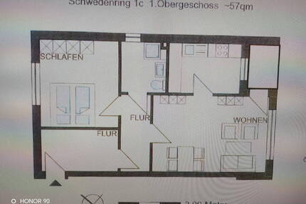 Mietwohnung, 57qm frisch saniert! - Bornhöved