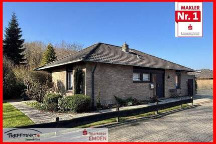 Bungalow in ruhiger Lage - 175.000,00&nbsp;EUR Kaufpreis, ca.&nbsp; 90,60&nbsp;m&sup2;&nbsp;Wohnfl&auml;che in Emden (PLZ: 26725) Borssum/Hilmarsum