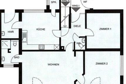 Attraktive 3-Zimmer-Wohnung mit TerrasseGartenanteil ab 1.1.2027 - Zeven