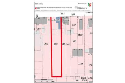 Sehr großes Grundstück (1655 m²) in Duisburg-Buchholz, gute Lage, Hinterlandbebauung möglich.
