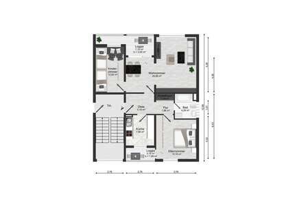Wohnung zum Kaufen in Kulmbach 160.000,00 € 82.76 m²