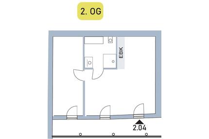 Gemütliche 2 Zimmer Wohnung barrierefrei mit Balkon in Tittmoning