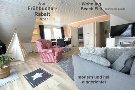 Frühbucher Super Ferienwohnung b.4 Garten 2.TV Ostsee Wendtorf ab - Laboe