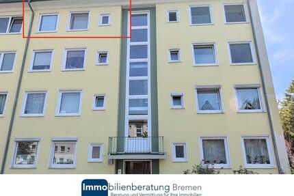 Vermietete Eigentumswohnung mit 3-Zimmern und Balkon - Bremen Weidedamm