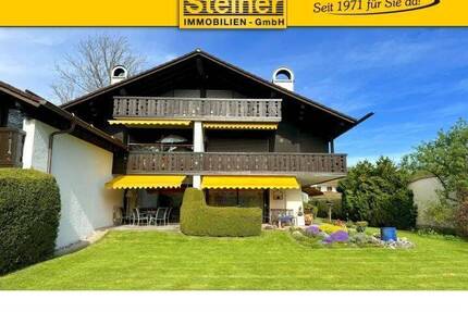 Feirenwohnung möglich: 4-5-Raum-Wohnung ca. 97 m², EG+UG, Freisitz, 2 Bäder, EBK, TG-Platz a. W. - Garmisch-Partenkirchen