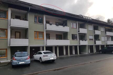 Einzimmerwohnung mit Dachterrasse u. Garage - Bad Berneck im Fichtelgebirge