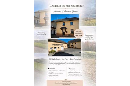 Ein Zuhause mit vielfältigen Möglichkeiten für Hobby und Arbeit - Breitscheid