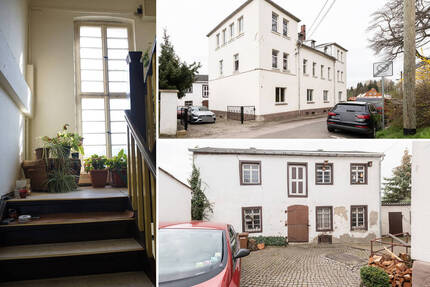 Sanierungsbedürftiges MFH mit 6 Wohneinheiten + Nebengebäude + Stellplätze - Lunzenau