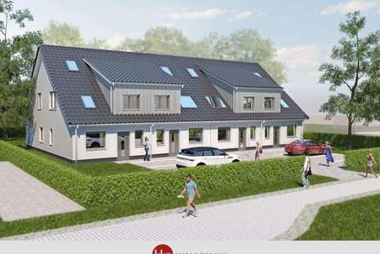 Wohnen im Grünen: Neubau von vier Reihenhäusern in Melchiorshausen - Weyhe