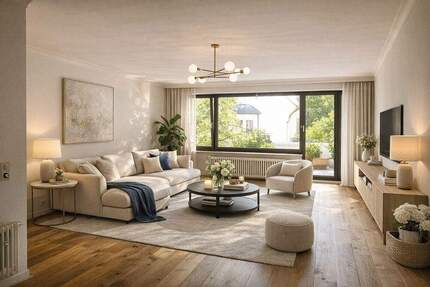 Charmante 3 Zimmer-Wohnung in ruhiger Lage in Altbogenhausen mit großem Süd-West-Balkon - München