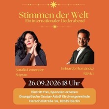 Stimmer der Welt - Ein Internationaler Liederabend