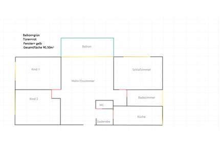 Whonung zu Verkaufen - 410.000,00&nbsp;EUR Kaufpreis, ca.&nbsp; 90,50&nbsp;m&sup2; in Dettingen unter Teck (PLZ: 73265)
