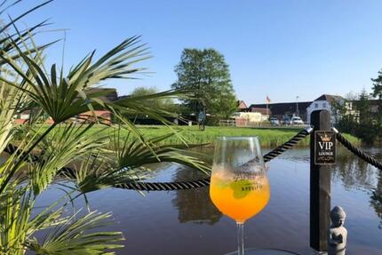 R e s e r v i e r t - Erdgeschosswhg.am Wasser 50qm Keller - Dornum