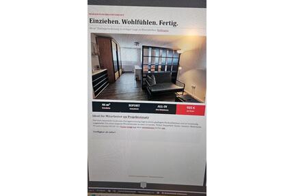 Einziehen und wohlfühlen - 925,00&nbsp;EUR Kaltmiete, ca.&nbsp; 46,00&nbsp;m&sup2; in Rheinfelden (Baden) (PLZ: 79618)