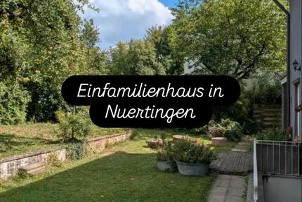 Einfamilienhaus Nuertingen - 795.000,00&nbsp;EUR Kaufpreis, ca.&nbsp; 172,00&nbsp;m&sup2; in Nürtingen (PLZ: 72622)