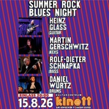 Sommerkonzet mit Heinz Glass, Martin Gerschwitz, Rolf-Dieter Schnapka und Daniel Würtz