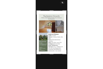 DG Wohnung 48 qm Recklinghausen 01.05.2026 Top Lage! Nachmieter