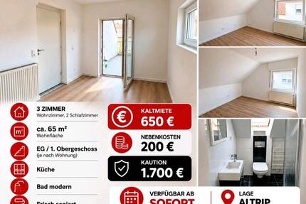 3-Zimmer-Wohnung in Altrip – frisch saniert - Ludwigshafen am Rhein Parkinsel