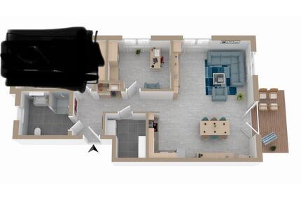 Wohnung 83qm, Neubau - 850,00&nbsp;EUR Kaltmiete, ca.&nbsp; 83,00&nbsp;m&sup2; in Völklingen (PLZ: 66333)