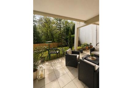 Attraktive Souterrain-Wohnung mit Garten und überdachter Terasse - Iserlohn Gerlingsen
