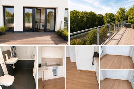 Penthouse-Wohnung mit großer Sonnenterrasse in Hürth-Efferen