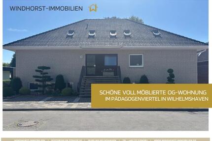 Voll möblierte OG-Wohnung 170m2 Humboldtring Wilhelmshaven